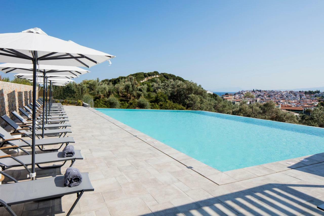 Amira Aparthotel Skiathos stad Exteriör bild